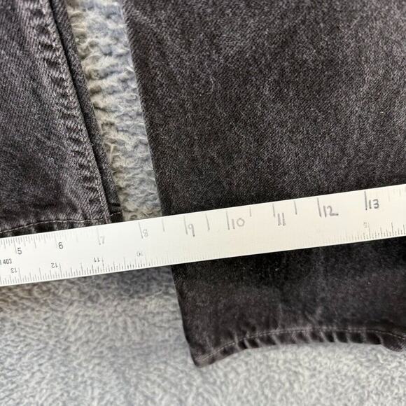 Vintage Levi's Jeans Men's 32x32 Fits 30x32 Black Relaxed Straight Faded Red Tab - Picture 5 of 11